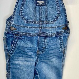 OshKosh B'gosh Blue Denim Overalls for Kids